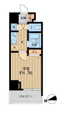 早稲田駅 徒歩7分 10階の物件間取画像